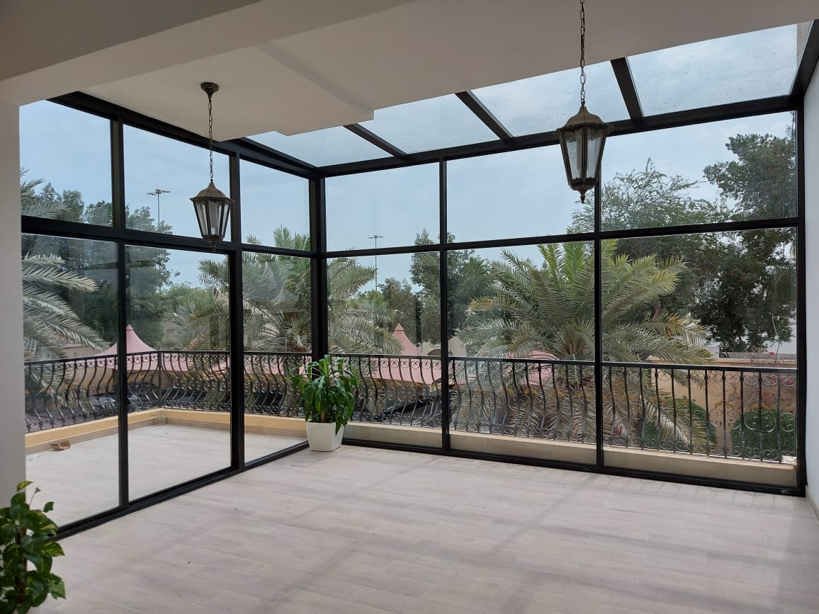 Commercial glass partition Doha