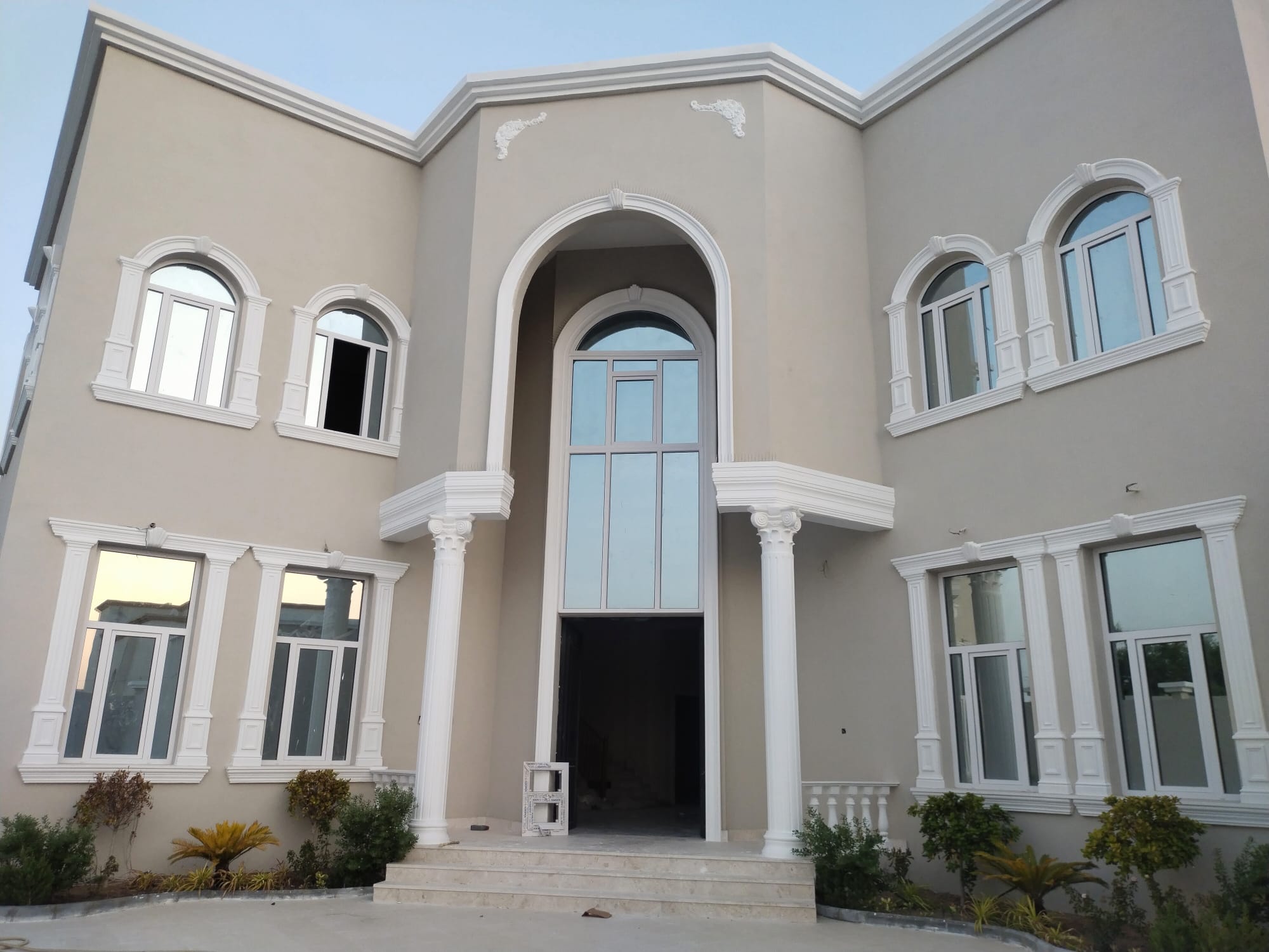 Modern aluminium villa Qatar
