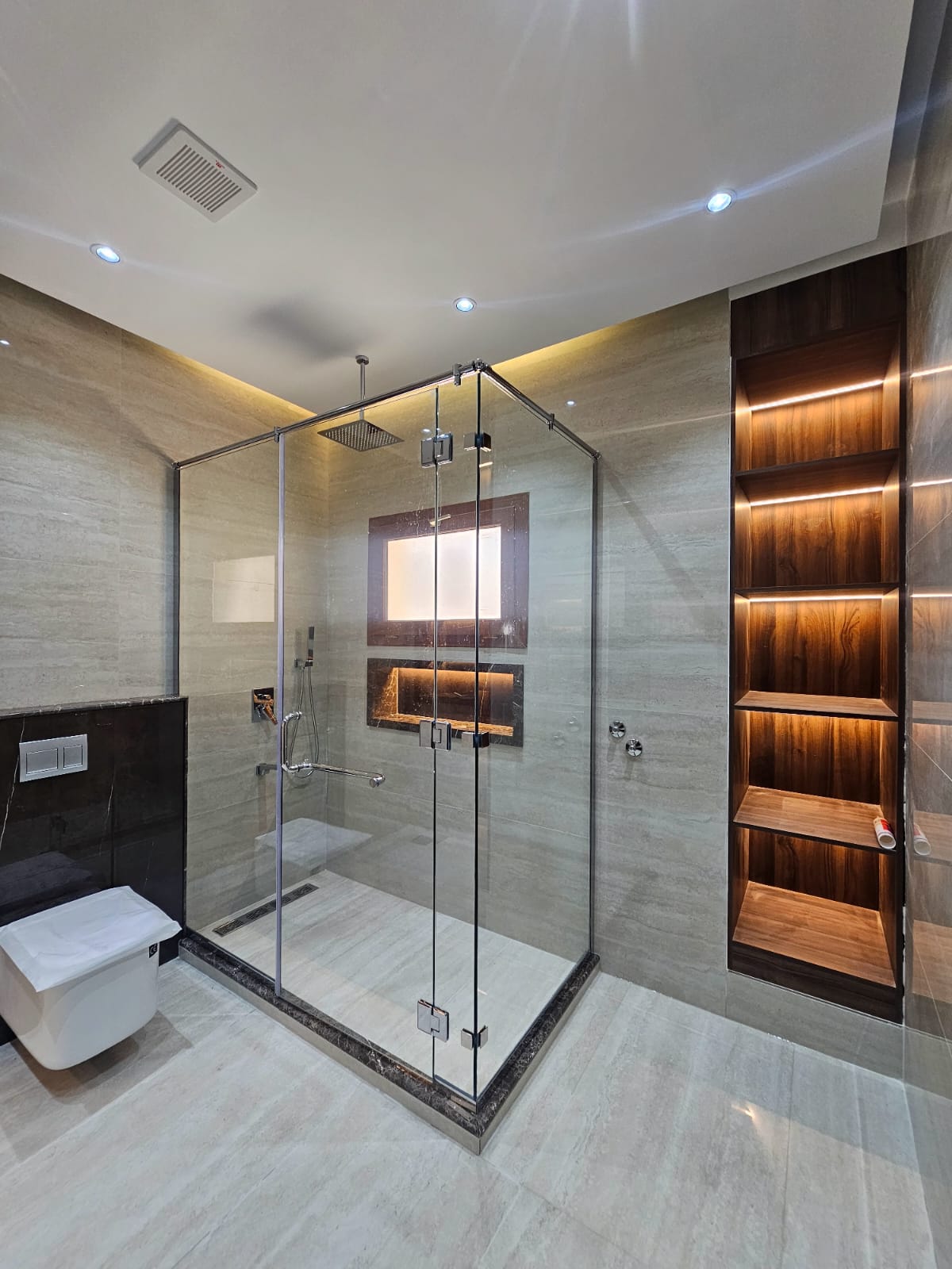 Glass interior works